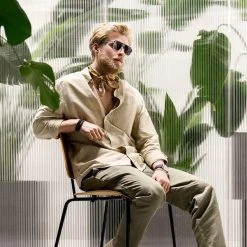 Arkai Occasus | Lunettes De Soleil à Verres Sombres Polarisés Et Double Pont Noir Et Transparent -Chapeau Fawler en ligne rst spring 23 arkai sunglasses darkandblue 1b 1