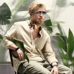 Arkai Occasus | Lunettes De Soleil à Verres Mi-sombres Polarisés Et Double Pont Noir Et Transparent -Chapeau Fawler en ligne rst spring 23 arkai sunglasses darkandblue 1c 2