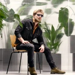 Lucleon Occasus | Lunettes De Soleil Aviator Gris Anthracite à Verres Dégradés -Chapeau Fawler en ligne rst spring 23 ll sunglasses goldlbrown and darkblue 1c