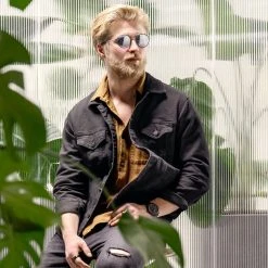 Lucleon Occasus | Lunettes De Soleil Bleues à Verres Ronds Polarisés Et Double Pont -Chapeau Fawler en ligne rst spring 23 ll sunglasses hil silverblue 1b