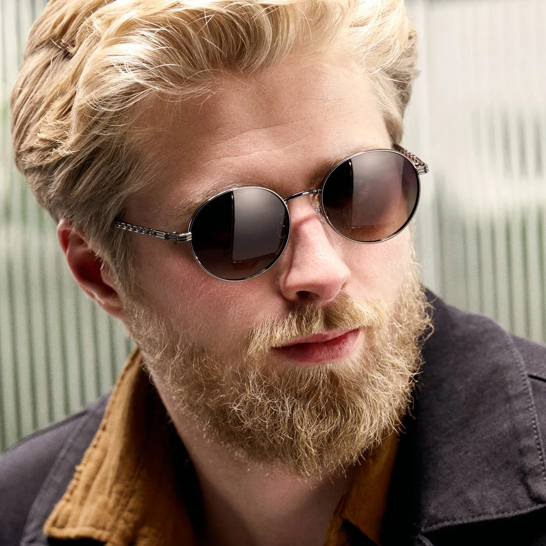 Lucleon Occasus | Lunettes De Soleil à Monture Gris Anthracite Et Verres Verts Polarisés 2 Lucleon Occasus | Lunettes De Soleil à Monture Gris Anthracite Et Verres Verts Polarisés – Image 2