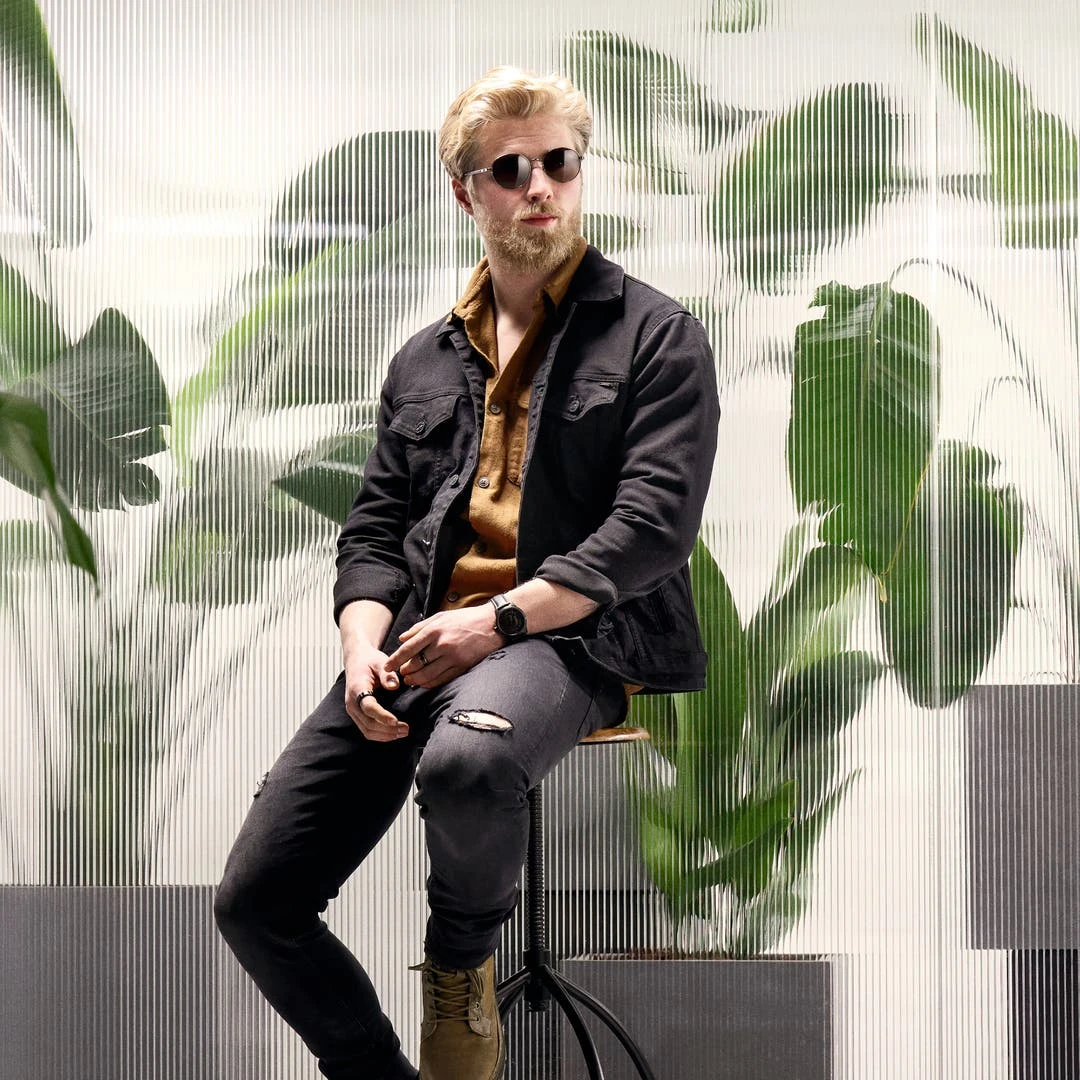 Lucleon Occasus | Lunettes De Soleil à Monture Gris Anthracite Et Verres Verts Polarisés 4 Lucleon Occasus | Lunettes De Soleil à Monture Gris Anthracite Et Verres Verts Polarisés – Image 4