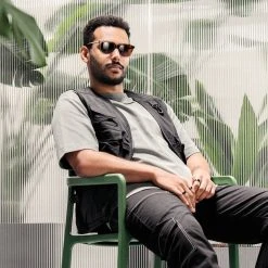 Arkai Occasus | Lunettes De Soleil Rétro Bicolores à Verres Bruns Polarisés -Chapeau Fawler en ligne rst spring 23 sz sunglasses square brownblack 1c