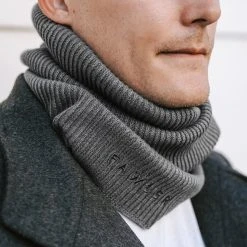 Fawler Écharpe Tube Grise Frisco Urban -Chapeau Fawler en ligne scarf 11