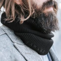 Fawler Écharpe Tube Noire Frisco Urban -Chapeau Fawler en ligne scarf 4