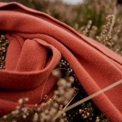 Sidegren Hiems | Écharpe Orange En Coton Recyclé -Chapeau Fawler en ligne ste hiem scarves hats and gloves collection 26418 1x1 3e