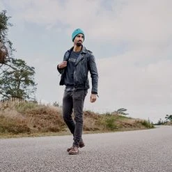 Fawler Hiems | Bonnet Couleur Menthe à Revers En Laine Recyclée -Chapeau Fawler en ligne ste hiems scarves hats and gloves collection 26412 bj rn 1x1 1