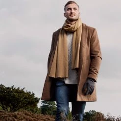 Sidegren Hiems | Écharpe Couleur Sable En Coton Recyclé 8 Sidegren Hiems | Écharpe Couleur Sable En Coton Recyclé -Chapeau Fawler en ligne ste hiems scarves hats and gloves collection 26416 26451 rinalds 1x1 4