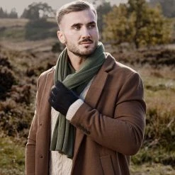 Sidegren Hiems | Écharpe Verte En Coton Recyclé 8 Sidegren Hiems | Écharpe Verte En Coton Recyclé -Chapeau Fawler en ligne ste hiems scarves hats and gloves collection 26419 26456 rinalds 1x1 2 1