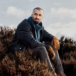 Seizmont Hiems | Écharpe Bleu Foncé En Laine Mélangée -Chapeau Fawler en ligne ste hiems scarves hats and gloves collection 26424 26431 bj rn 1x1 1