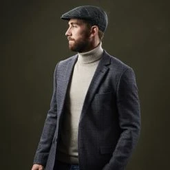 Fawler Casquette Plate Fido Ivy En Tartan Vert -Chapeau Fawler en ligne ste megashoot hats 17191 14