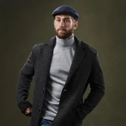 Fawler Casquette Plate Fido Eddye En Laine Bleue 9 Fawler Casquette Plate Fido Eddye En Laine Bleue -Chapeau Fawler en ligne ste megashoot hats 17218 16