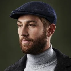 Fawler Casquette Plate Fido Eddye En Laine Bleue 8 Fawler Casquette Plate Fido Eddye En Laine Bleue -Chapeau Fawler en ligne ste megashoot hats 17218 17