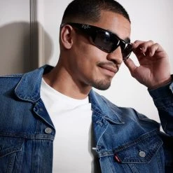 Moody Mason Lunettes De Soleil Polarisées Mick X Noires Et Grises - Catégorie 2 -Chapeau Fawler en ligne ste megashoot sunglasses 40 22809