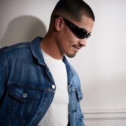 Moody Mason Lunettes De Soleil Polarisées Moses Noires Et Grises - Catégorie 2 -Chapeau Fawler en ligne ste megashoot sunglasses 48 22807