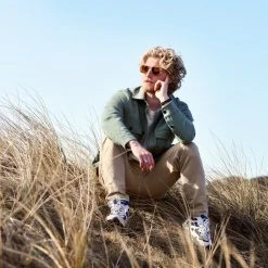 Waykins Lunettes De Soleil Dorées Wolcott Thea Dorées à Verres Bruns -Chapeau Fawler en ligne ste megashoot2 sunglasses 9 22895