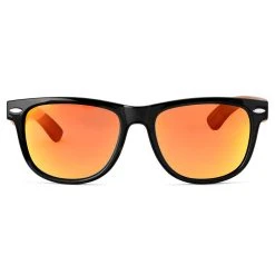 Waykins Lunettes De Soleil Rétro Noires à Verres Polarisés Jaunes Et Branches En Bois 9 Waykins Lunettes De Soleil Rétro Noires à Verres Polarisés Jaunes Et Branches En Bois -Chapeau Fawler en ligne wa41 2
