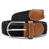 Collin Rowe Ceinture élastique Noire XL